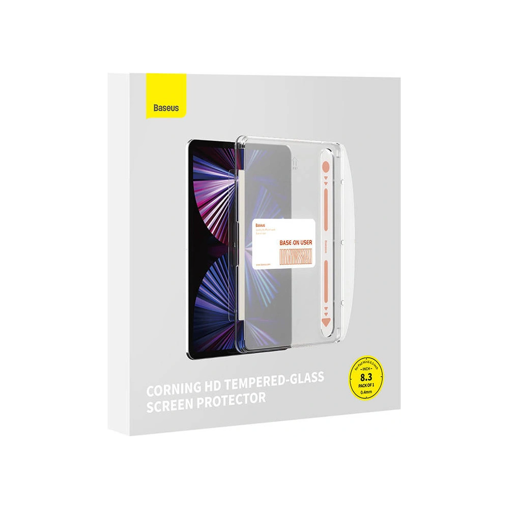 Hurtownia GSM - Edzett üveg Baseus Corning 0.mm Apple iPad mini 2021 (6. generáció) / iPad mini 8.3" 2024 7gen - BSU4518 - {ean13} - Hurt