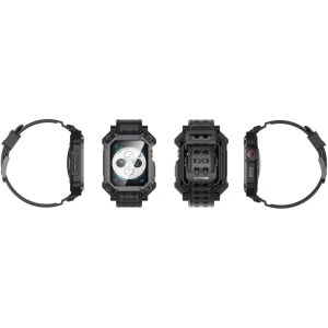 Wholesale Case + glass set Supcase Unicorn Beetle Pro Apple Watch 4/5/6/7/SE/8/9 44/45mm Black - SPC367 - {ean13} - Hurt