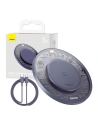 Baseus Simple 2 Wireless Charger 15W + USB-C/USB-C cable (purple)