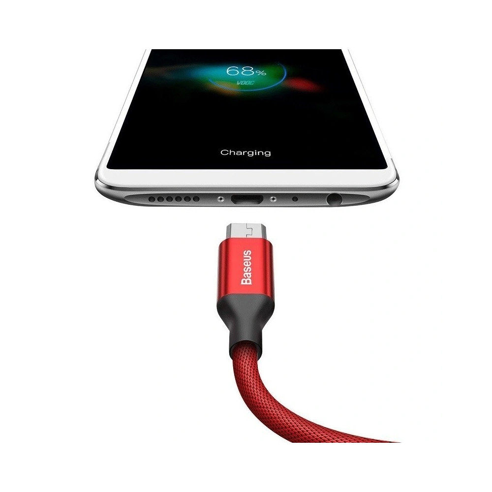Hurtownia GSM - Kabel Baseus Yiven Micro USB 150cm 2A - červený - BSU116RED - {ean13} - Hurt
