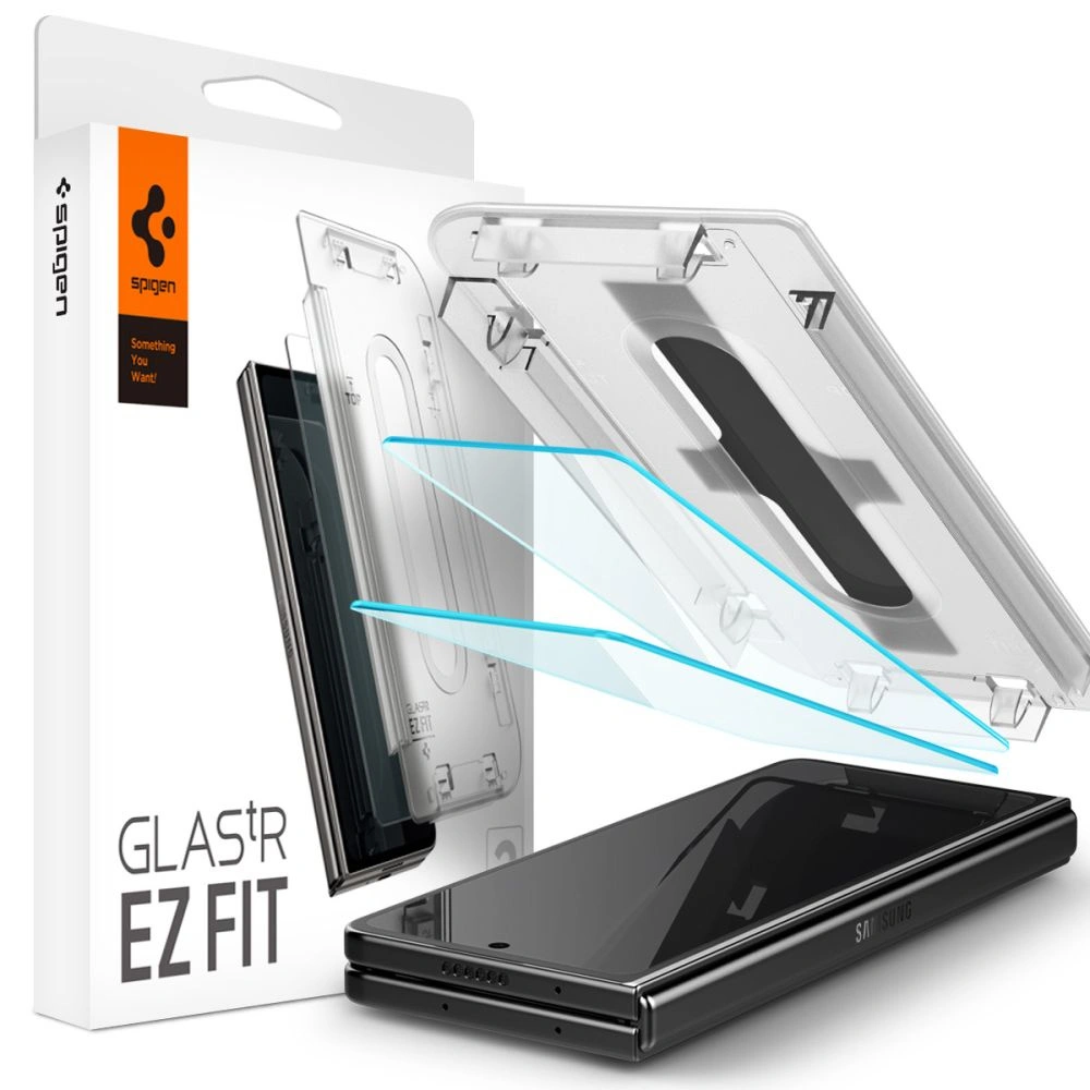 Wholesale Spigen Glas.tr ez Fit Samsung Galaxy Z Fold 5 Clear [2 PACK] - SPN2895 - {ean13} - Hurt