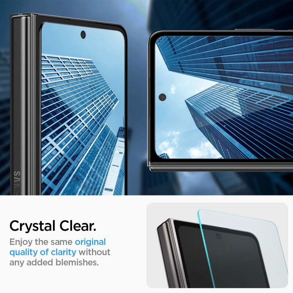Wholesale Spigen Glas.tr ez Fit Samsung Galaxy Z Fold 5 Clear [2 PACK] - SPN2895 - {ean13} - Hurt