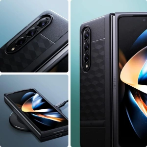 Wholesale Caseology Parallax Samsung Galaxy Z Fold 5 Matte Black - CSL97 - {ean13} - Hurt