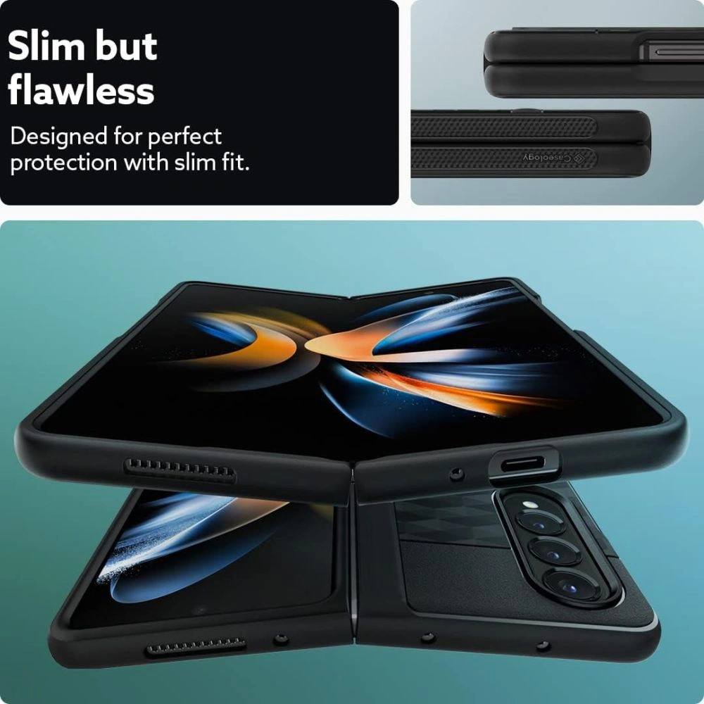 Hurtownia GSM - Etui Caseology Parallax Samsung Galaxy Z Fold 5 Matt fekete - CSL97 - {ean13} - Hurt