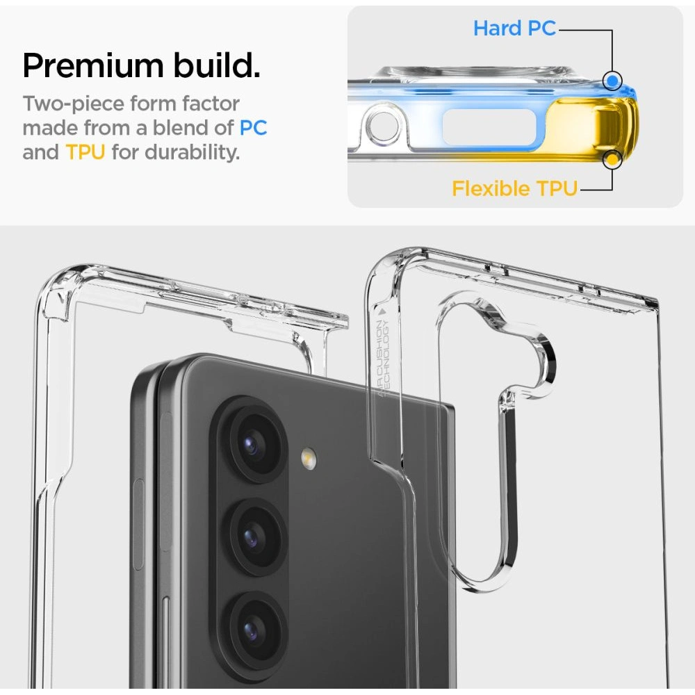 Hurtownia GSM - Etui Spigen Ultra Hybrid Samsung Galaxy Z Fold 5 Átlátszó - SPN2897 - {ean13} - Hurt