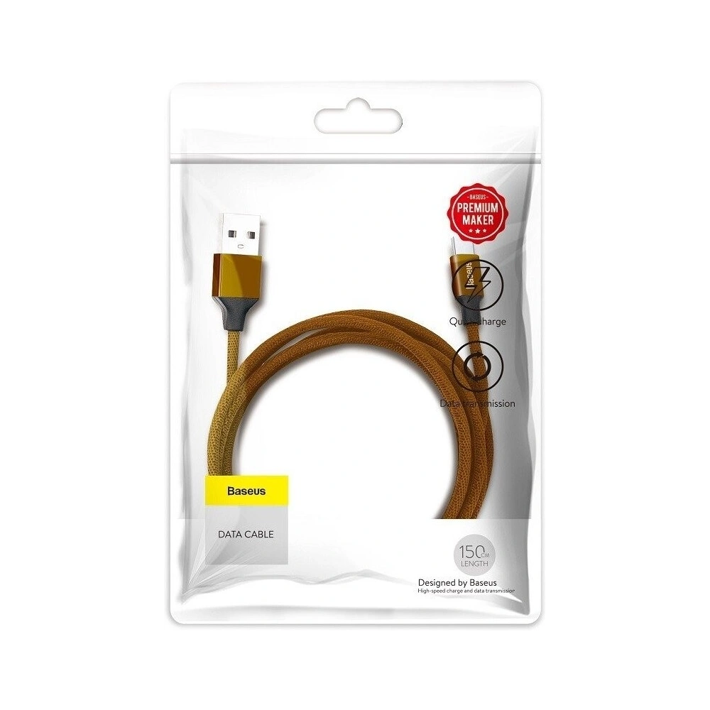 Hurtownia GSM - Kabel Baseus Yiven Micro USB 150cm 2A - hnědý - BSU117BR - {ean13} - Hurt