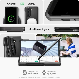 Wholesale Spigen Thin Fit Pen Samsung Galaxy Z Fold 5 Black - SPN2901 - {ean13} - Hurt