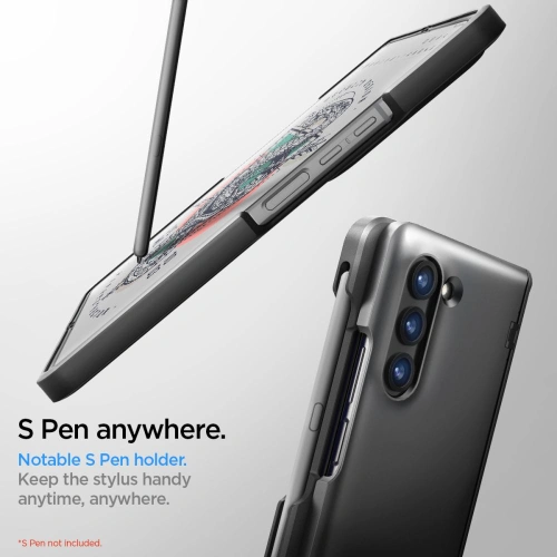 Etui Spigen Slim Armor Pro Pen Samsung Galaxy Z Fold 5 Black