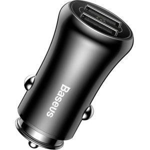 Baseus Gentleman Car Charger 2xUSB Black