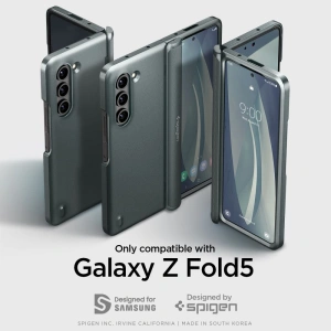 Wholesale Spigen Slim Armor Pro Samsung Galaxy Z Fold 5 Abyss Green - SPN2903 - {ean13} - Hurt