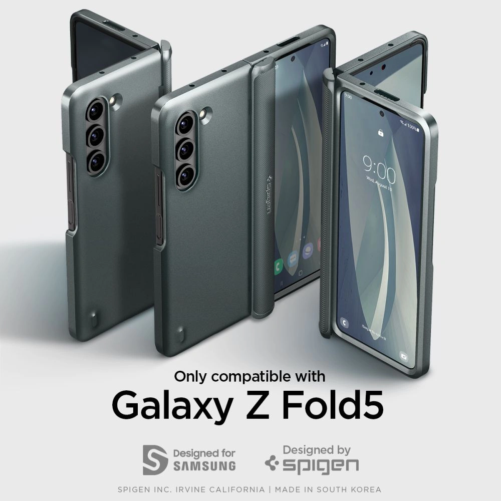 Hurtownia GSM - Etui Spigen Slim Armor Pro Samsung Galaxy Z Fold 5 Abyss Green - SPN2903 - {ean13} - Hurt