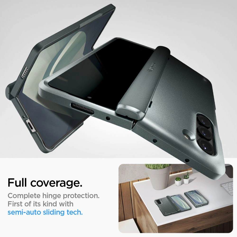 Hurtownia GSM - Etui Spigen Slim Armor Pro Samsung Galaxy Z Fold 5 Abyss Green - SPN2903 - {ean13} - Hurt
