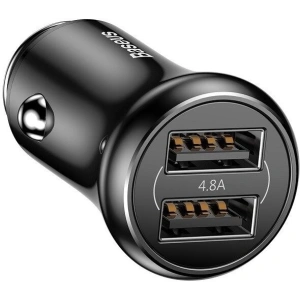 Baseus Gentleman Car Charger 2xUSB Black