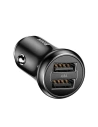 Hurtownia GSM - Ładowarka samochodowa Baseus Gentleman 2xUSB (czarna) - BSU118BLK - {ean13} - Hurt