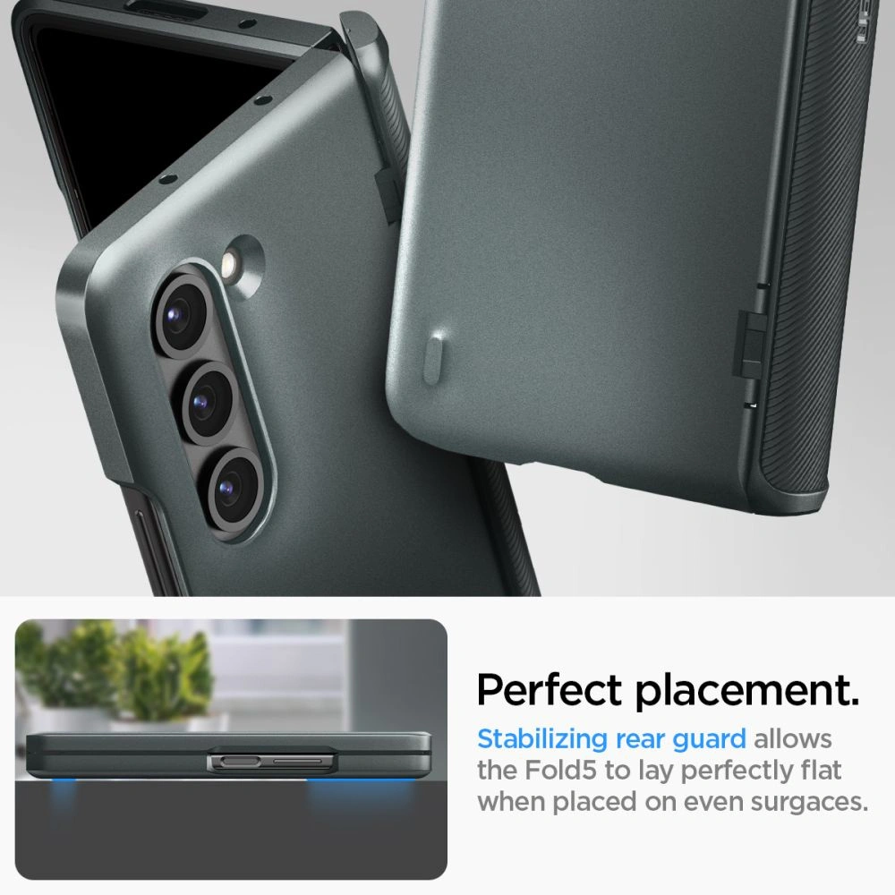 Hurtownia GSM - Etui Spigen Slim Armor Pro Samsung Galaxy Z Fold 5 Abyss Green - SPN2903 - {ean13} - Hurt
