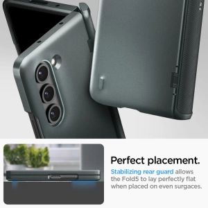 Wholesale Spigen Slim Armor Pro Samsung Galaxy Z Fold 5 Abyss Green - SPN2903 - {ean13} - Hurt