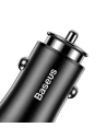 Hurtownia GSM - Ładowarka samochodowa Baseus Gentleman 2xUSB (czarna) - BSU118BLK - {ean13} - Hurt