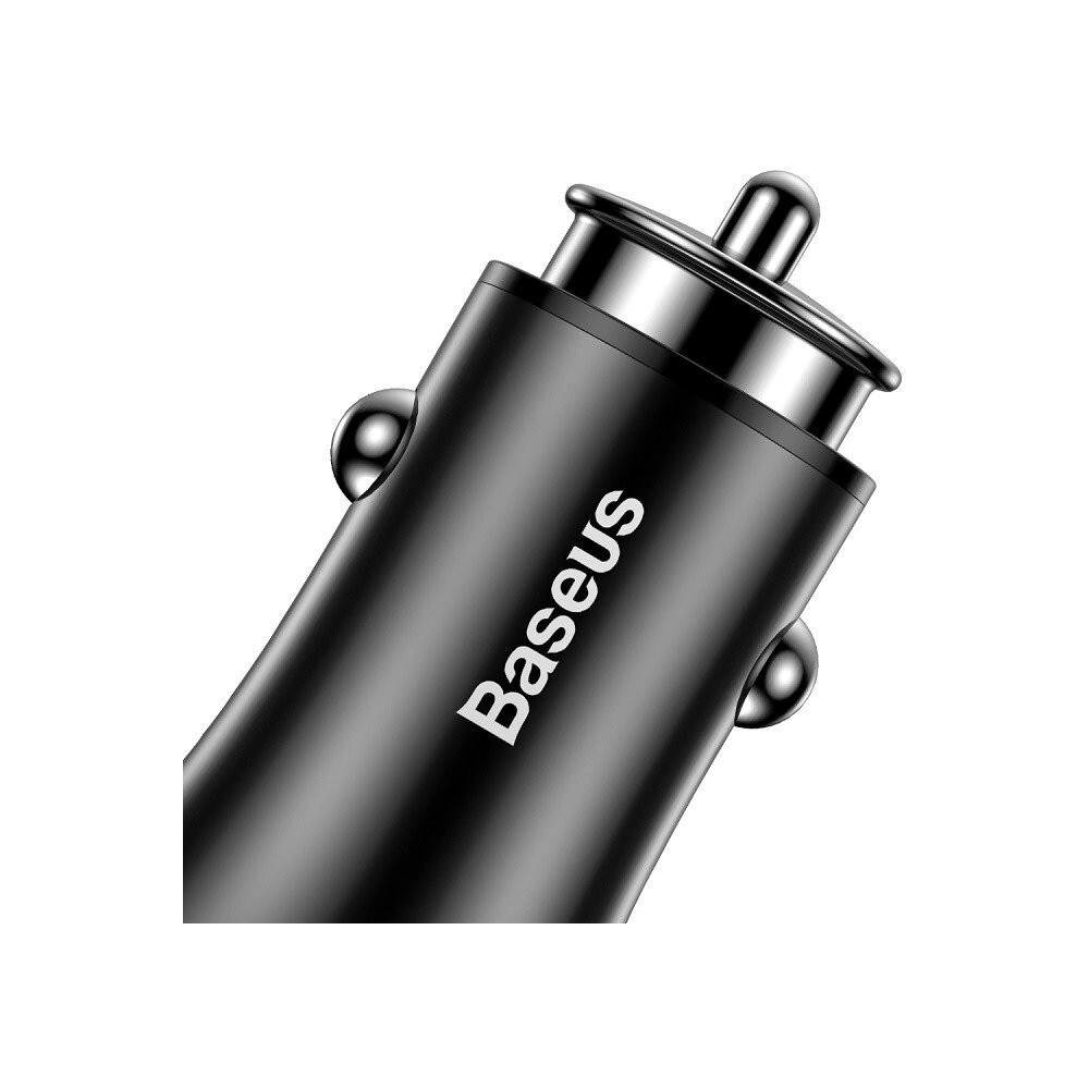 Hurtownia GSM - Autonabíječka Baseus Gentleman 2xUSB (černá) - BSU118BLK - {ean13} - Hurt
