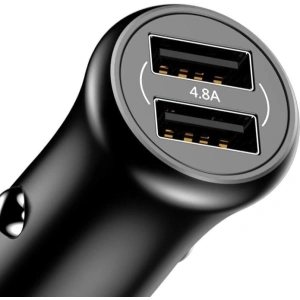 Baseus Gentleman Car Charger 2xUSB Black