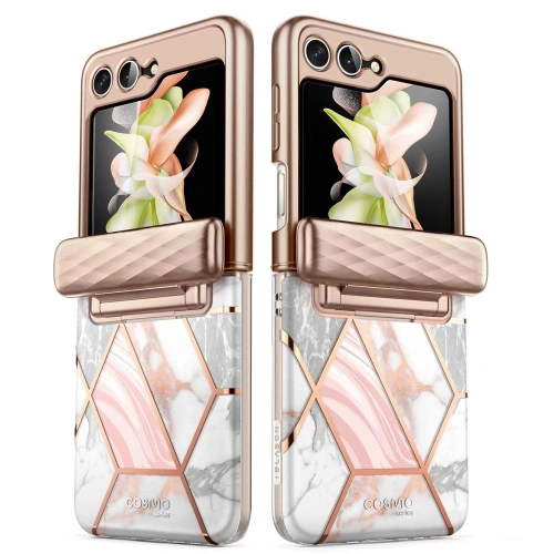 Etui Supcase Cosmo Samsung Galaxy Z Flip 5 Marble Pink