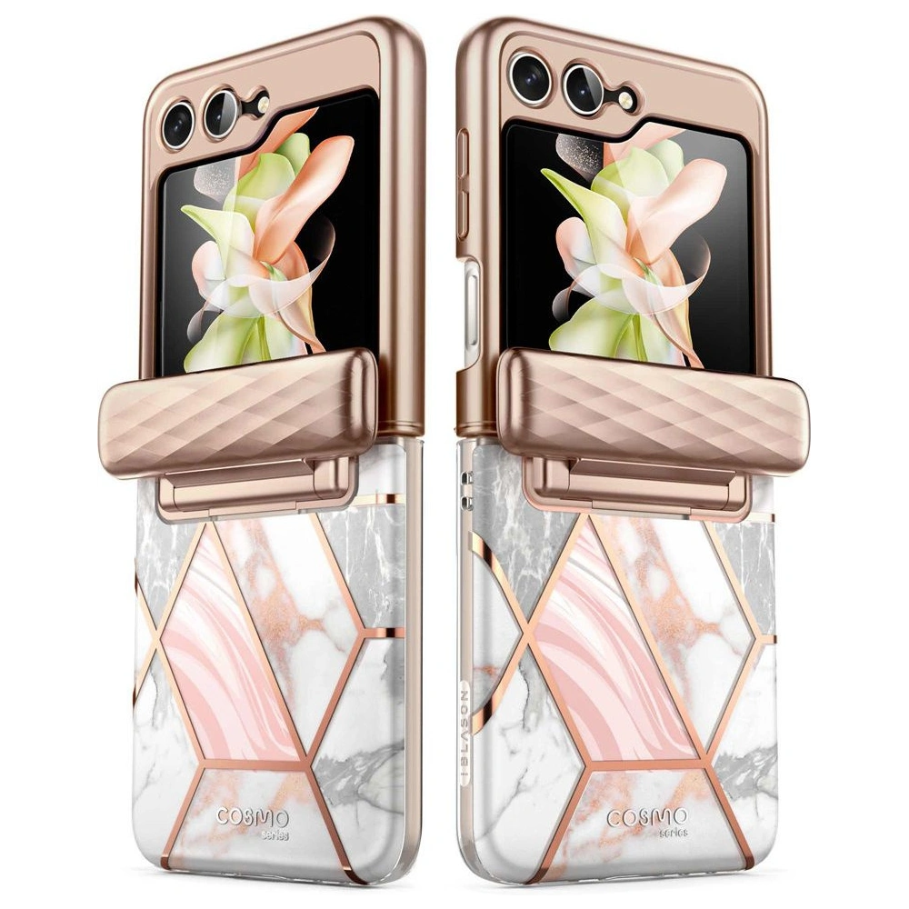 Hurtownia GSM - Etui Supcase Cosmo Samsung Galaxy Z Flip 5 Marmor Rosa - SPC368 - {ean13} - Hurt