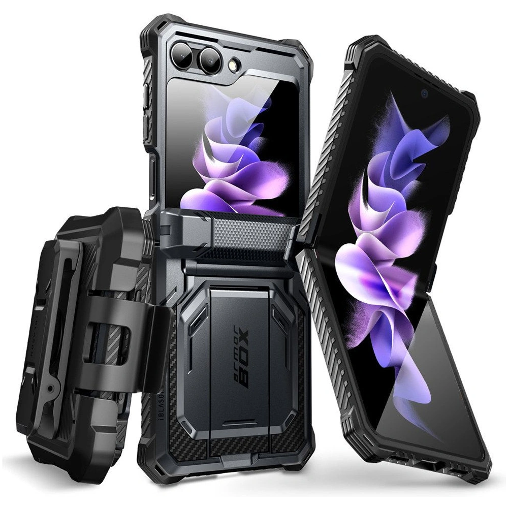 Hurtownia GSM - Etui Supcase IBLSN Armorbox Samsung Galaxy Z Flip 5 Schwarz - SPC369 - {ean13} - Hurt