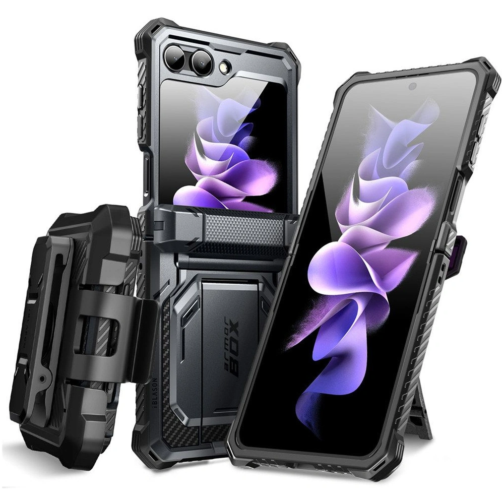 Hurtownia GSM - Etui Supcase IBLSN Armorbox Samsung Galaxy Z Flip 5 Schwarz - SPC369 - {ean13} - Hurt