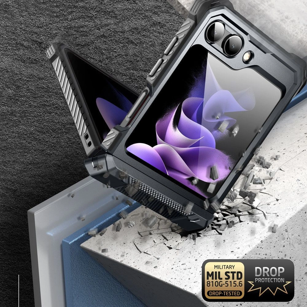Hurtownia GSM - Etui Supcase IBLSN Armorbox Samsung Galaxy Z Flip 5 Schwarz - SPC369 - {ean13} - Hurt