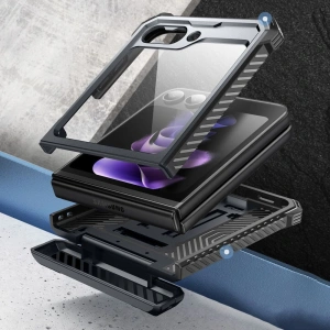 Wholesale Supcase IBLSN Armorbox Samsung Galaxy Z Flip 5 Black - SPC369 - {ean13} - Hurt
