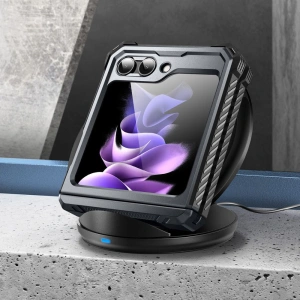 Wholesale Supcase IBLSN Armorbox Samsung Galaxy Z Flip 5 Black - SPC369 - {ean13} - Hurt