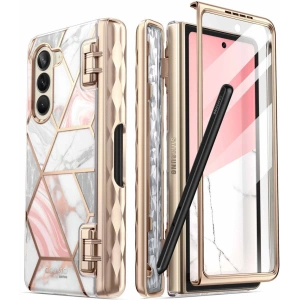 Hurtownia GSM - Etui Supcase Cosmo Pen Samsung Galaxy Z Fold 5 Marble Pink - SPC371 - {ean13} - Hurt