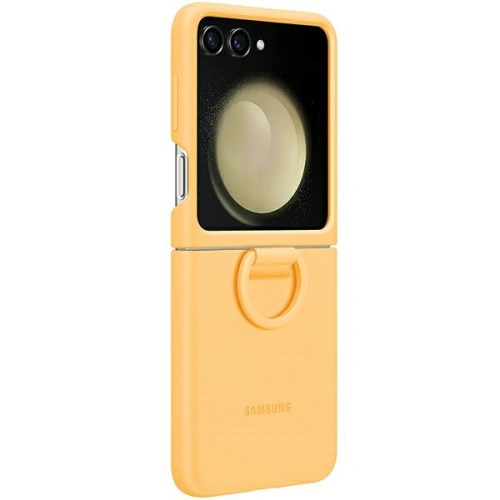Etui Samsung Galaxy Z Flip 5 EF-PF731TOEGWW apricot Silicone Case with Ring