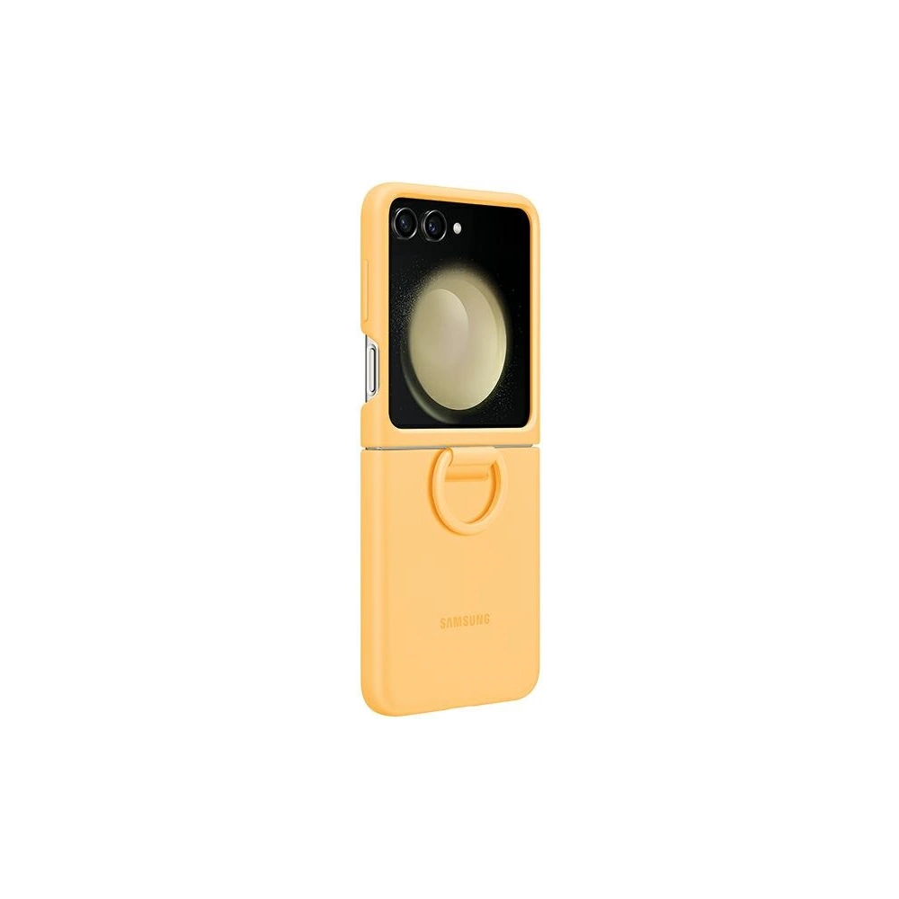 Hurtownia GSM - Etui Samsung Galaxy Z Flip 5 EF-PF731TOEGWW Aprikosen Silikonhülle mit Ring - SMG898 - {ean13} - Hurt