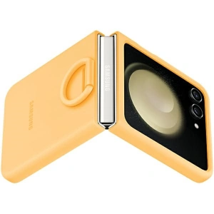 Hurtownia GSM - Etui Samsung Galaxy Z Flip 5 EF-PF731TOEGWW Aprikosen Silikonhülle mit Ring - SMG898 - {ean13} - Hurt