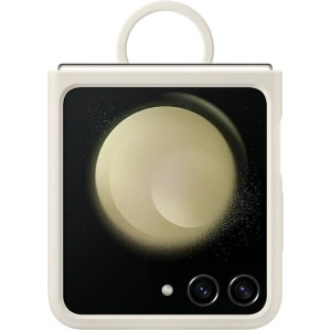 Hurtownia GSM - Etui Samsung Galaxy Z Flip 5 EF-PF731TUEGWW creme/Silikonhülle mit Ring - SMG899 - {ean13} - Hurt