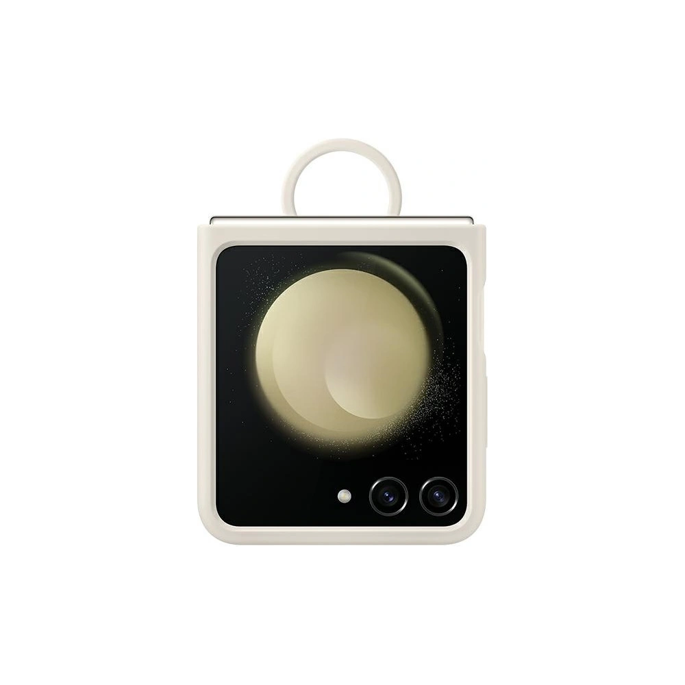 Hurtownia GSM - Etui Samsung Galaxy Z Flip 5 EF-PF731TUEGWW creme/Silikonhülle mit Ring - SMG899 - {ean13} - Hurt