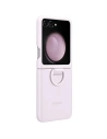 Wholesale Samsung Galaxy Z Flip 5 EF-PF731TVEGWW avender Silicone Case with Ring - SMG900 - {ean13} - Hurt