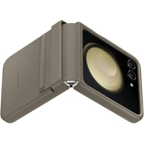 Etui Samsung Galaxy Z Flip 5 EF-VF731PAEGWW etoupe Flap ECO-Leather Case