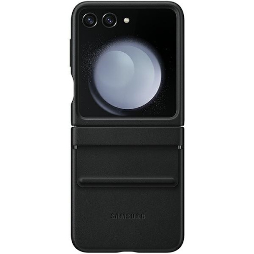 Hurtownia Samsung - 8806095070940 - SMG902 - Etui Samsung Galaxy Z Flip 5 EF-VF731PBEGWW czarny/black Flap ECO-Leather Case - B2B homescreen