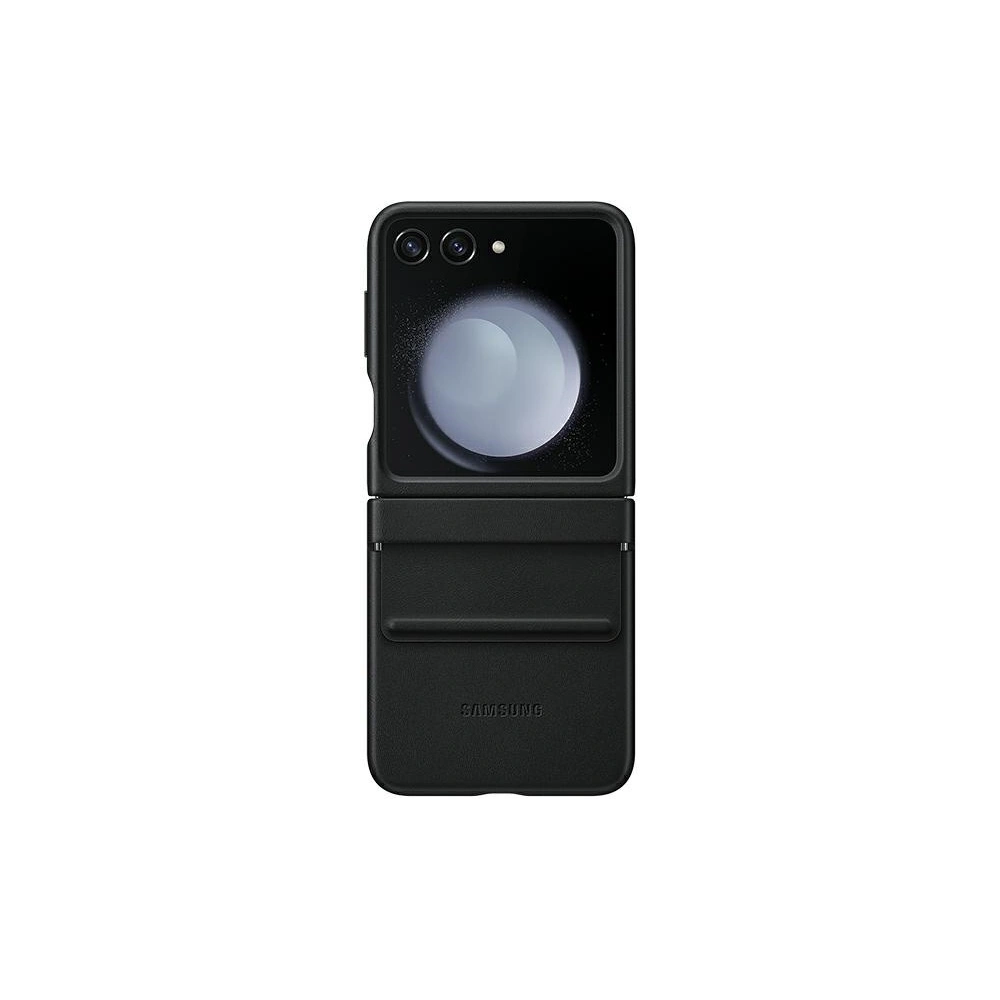 Hurtownia GSM - Etui Samsung Galaxy Z Flip 5 EF-VF731PBEGWW czarny/black Flap ECO-Leather Case - SMG902 - {ean13} - Hurt