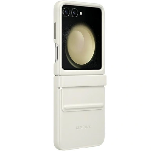 Etui Samsung Galaxy Z Flip 5 EF-VF731PUEGWW kremowy/cream Flap ECO-Leather Case