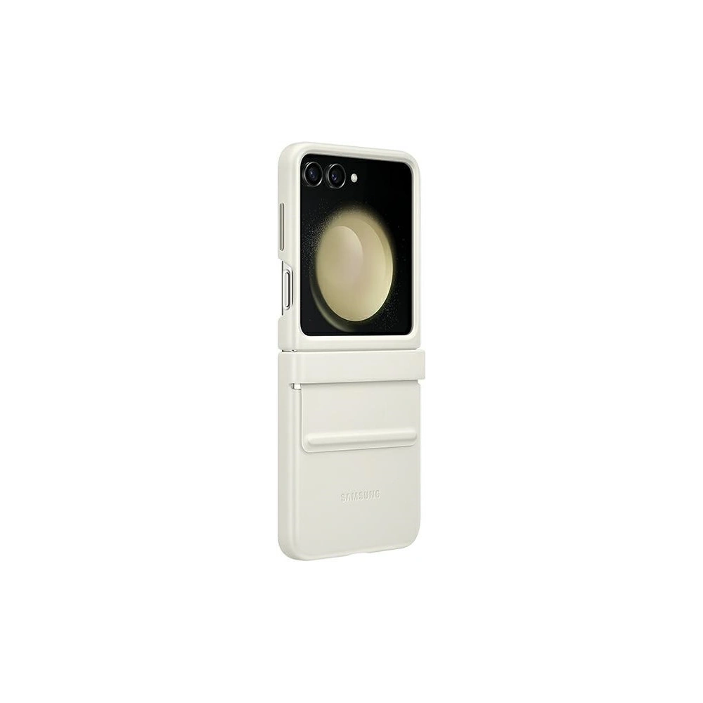 Hurtownia GSM - Etui Samsung Galaxy Z Flip 5 EF-VF731PUEGWW krémszínű/cream Flap ECO-Leather Case - SMG903 - {ean13} - Hurt