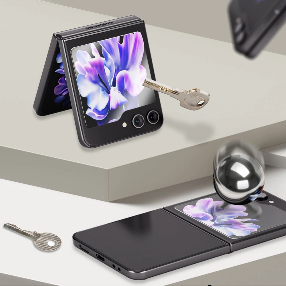 Hurtownia GSM - Whitestone All-in-one védőfólia Samsung Galaxy Z Flip 5 Clear 2+2 CSOMAG - WSD90 - {ean13} - Hurt