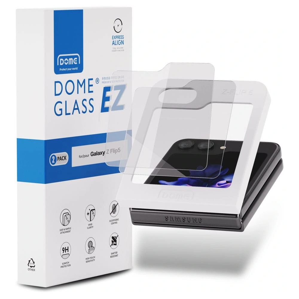 Hurtownia GSM - Edzett üveg Whitestone EZ Glass Samsung Galaxy Z Flip 5 Clear [2 PACK] - WSD91 - {ean13} - Hurt