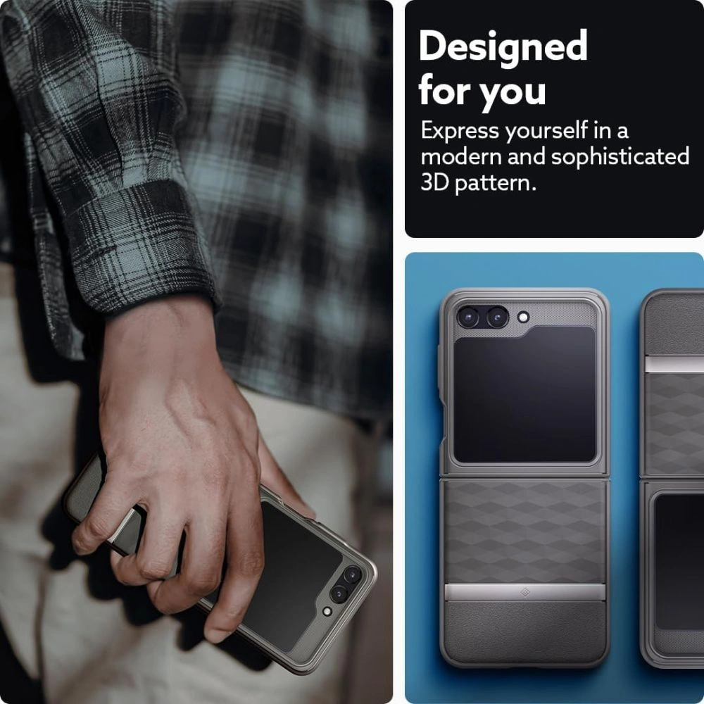 Wholesale Caseology Parallax Samsung Galaxy Z Flip 5 Ash Grey - CSL98 - {ean13} - Hurt
