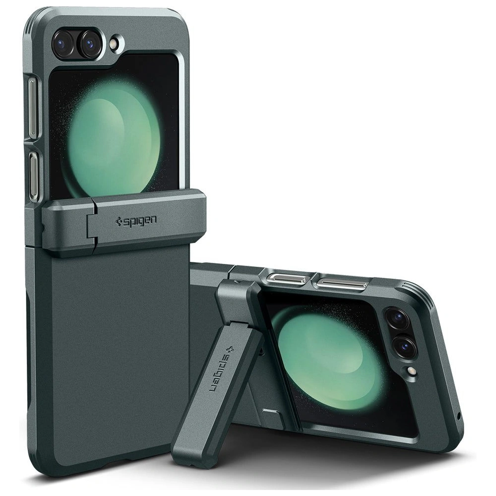 Hurtownia GSM - Etui Spigen Tough Armor Pro Samsung Galaxy Z Flip 5 Abyss Grün - SPN2906 - {ean13} - Hurt