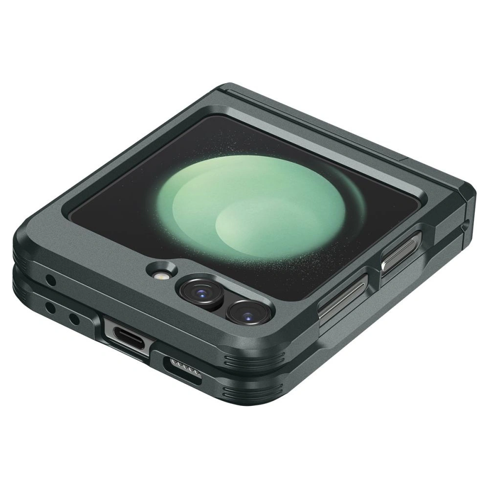 Hurtownia GSM - Etui Spigen Tough Armor Pro Samsung Galaxy Z Flip 5 Abyss Grün - SPN2906 - {ean13} - Hurt