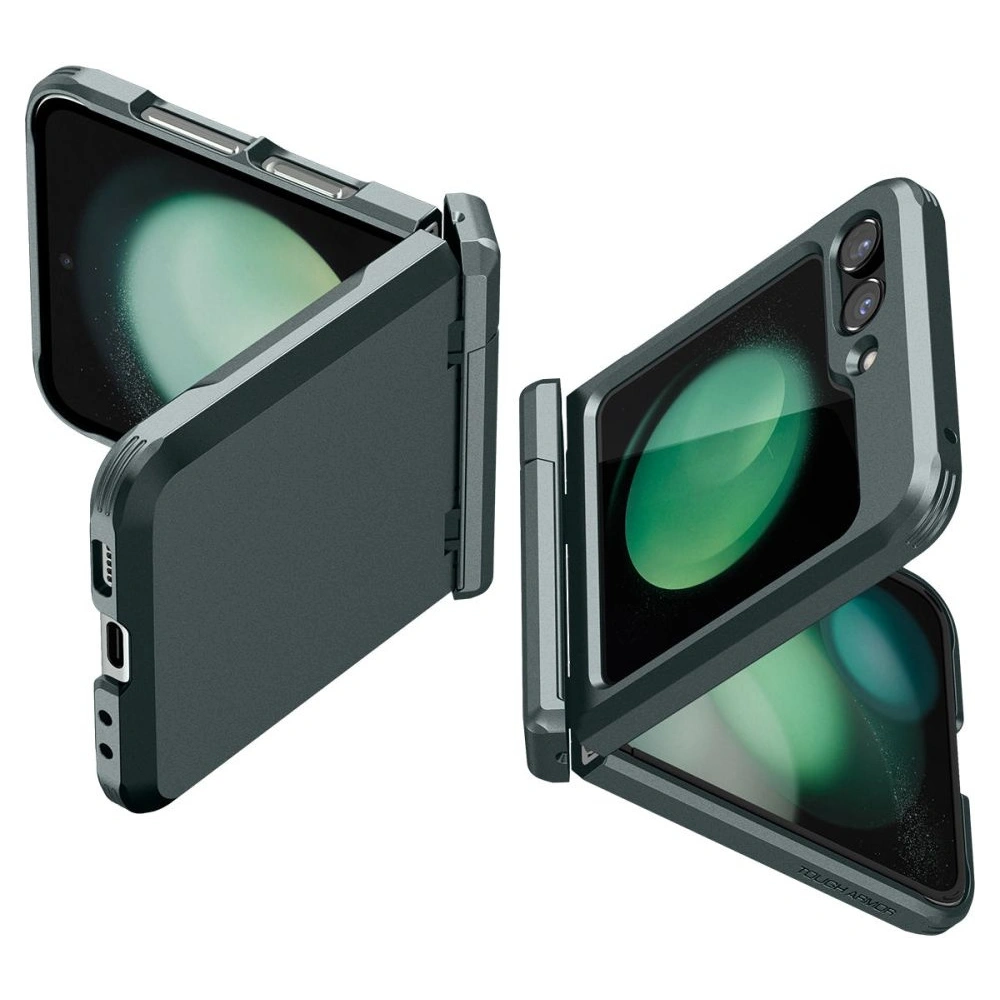 Hurtownia GSM - Etui Spigen Tough Armor Pro Samsung Galaxy Z Flip 5 Abyss Grün - SPN2906 - {ean13} - Hurt