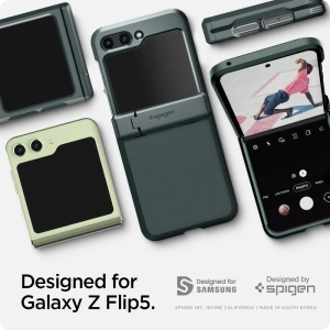 Hurtownia GSM - Etui Spigen Tough Armor Pro Samsung Galaxy Z Flip 5 Abyss Grün - SPN2906 - {ean13} - Hurt