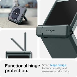 Hurtownia GSM - Etui Spigen Tough Armor Pro Samsung Galaxy Z Flip 5 Abyss Grün - SPN2906 - {ean13} - Hurt